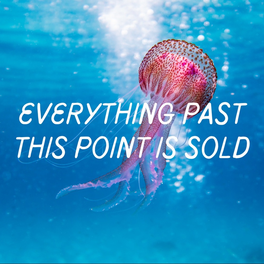 EVERYTHING BELOW IS SOLD